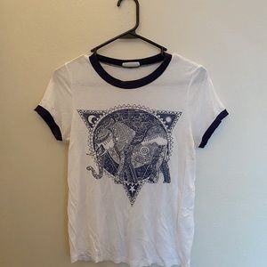 Pac Sun Graphic Crop Top